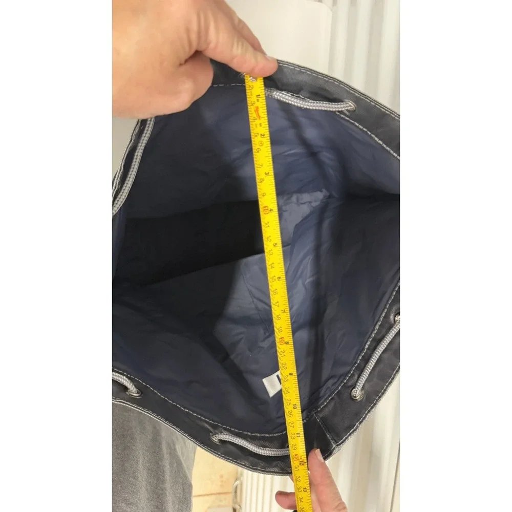 Tommy Hilfiger Flag Duffle Weekender  Sling Bag Drawstring